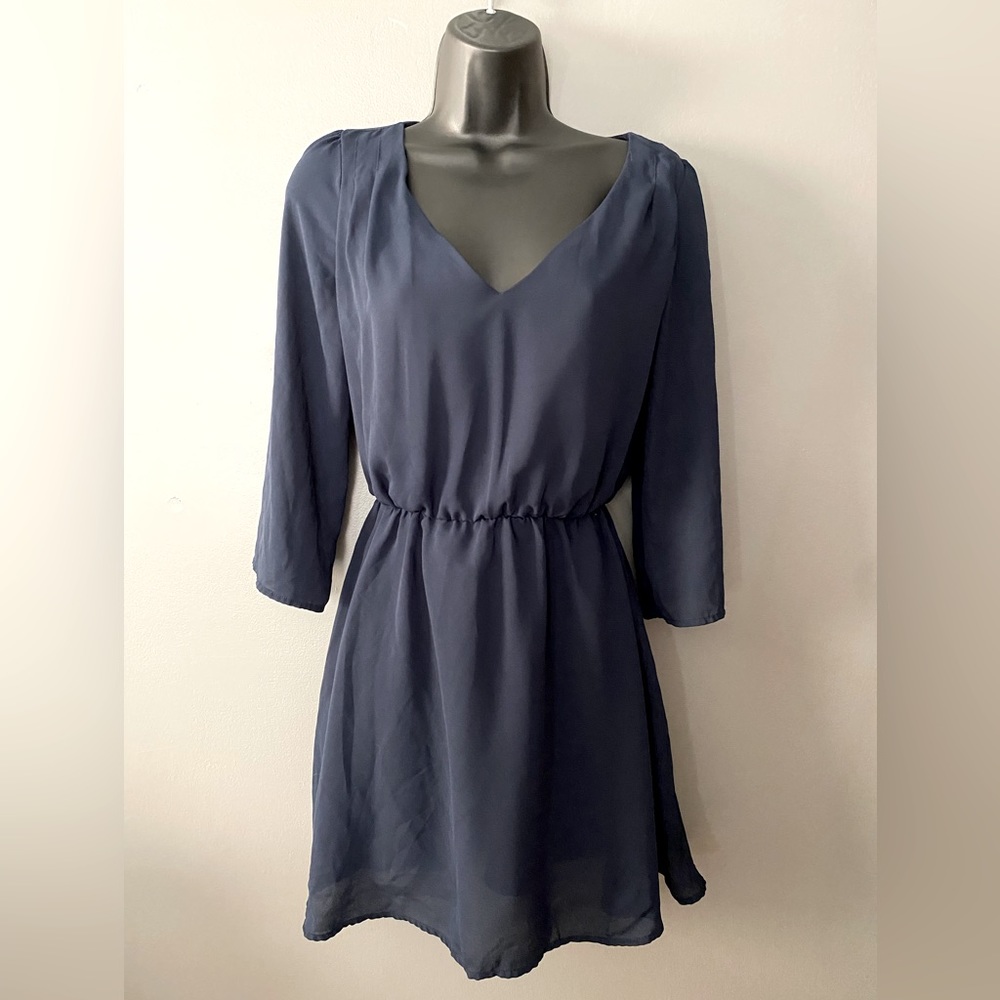 Navy blue H&M dress